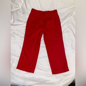 Vibrant Red Pants